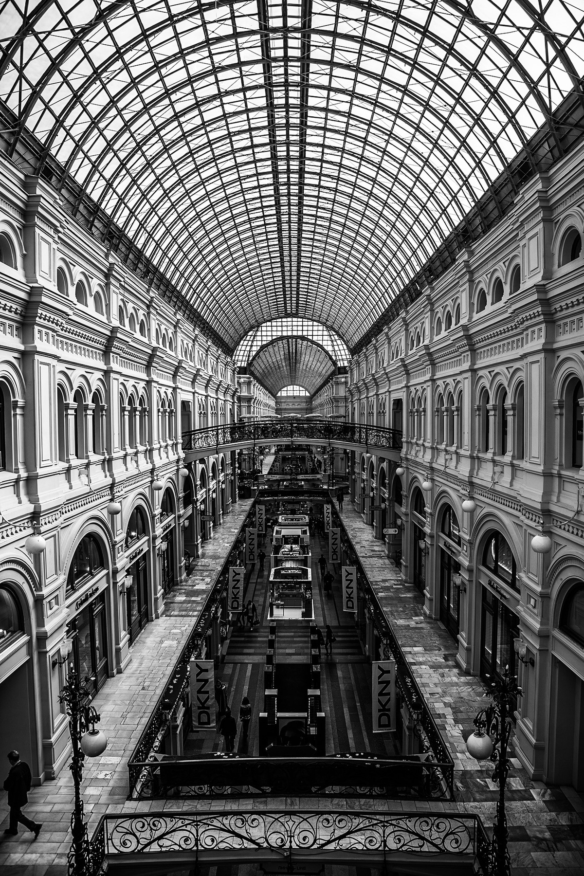 ГУМ ГУМ Москва архитектура геометрия линии город