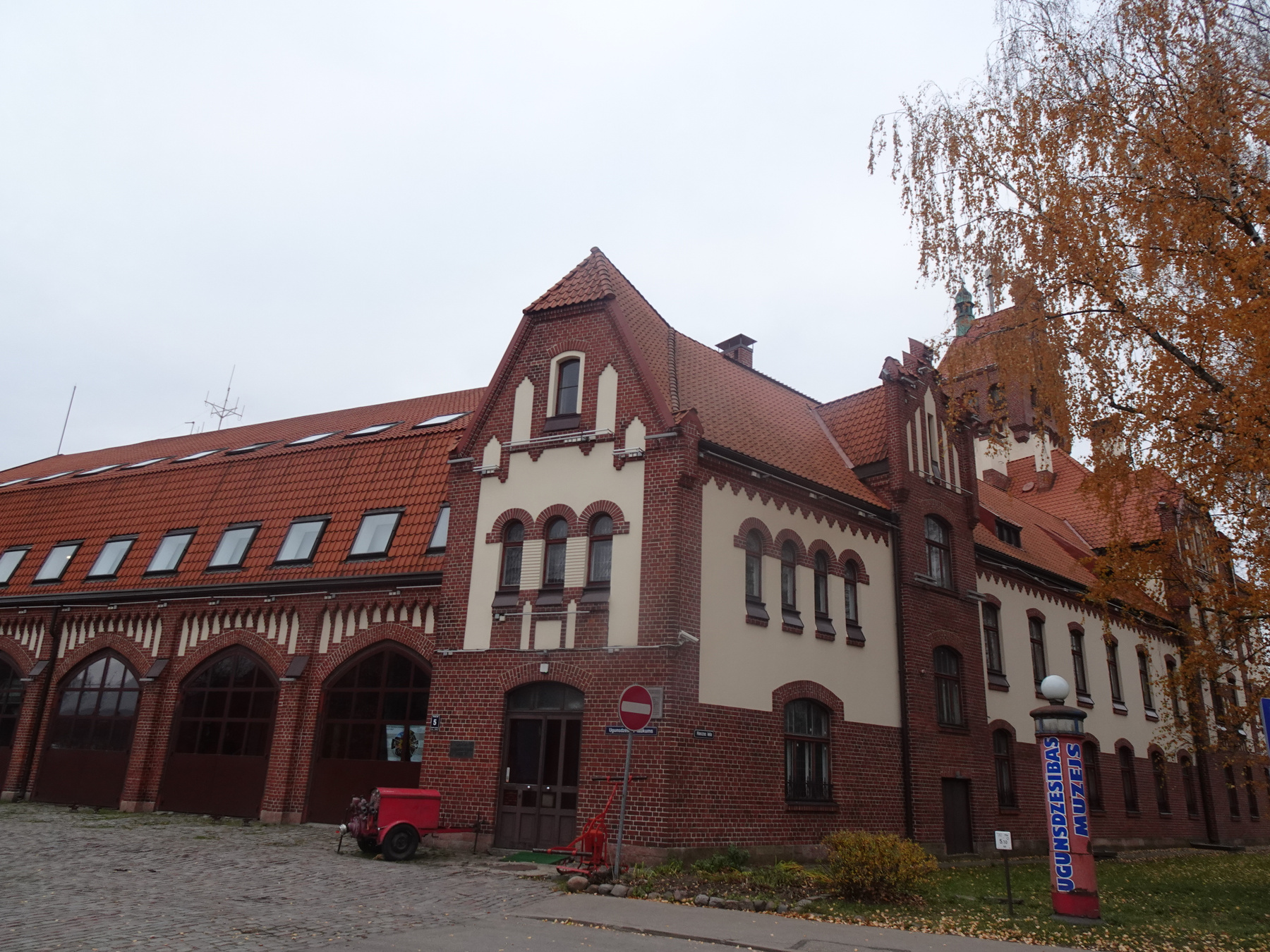 Пожарное депо 1912г. музей. Рига Латвия. Рига