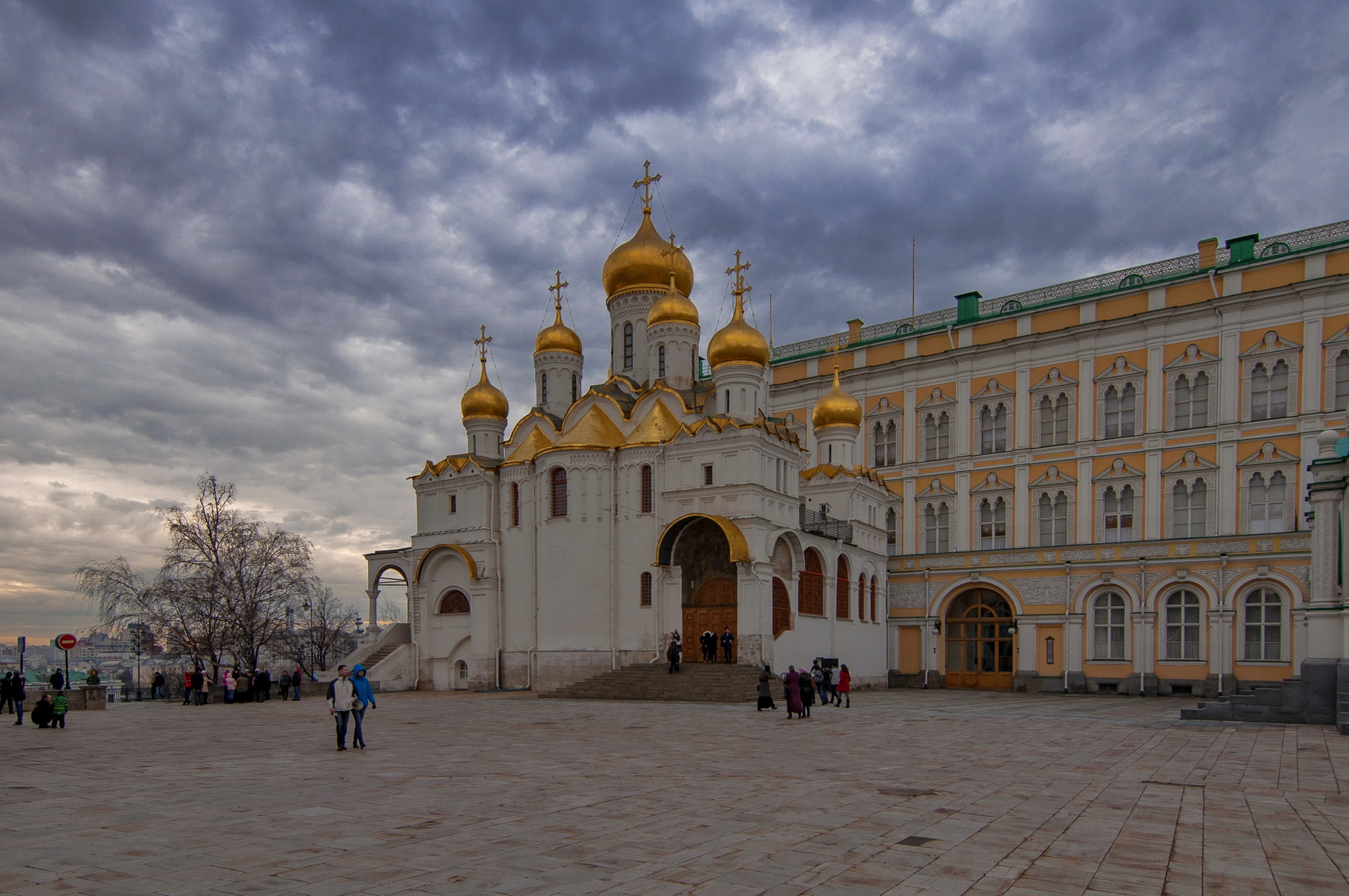 Благовещенский собор Москва город Кремль собор