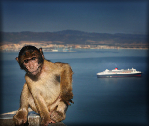 это не моя Королева Gibraltar \"Queen Mary-2\"
