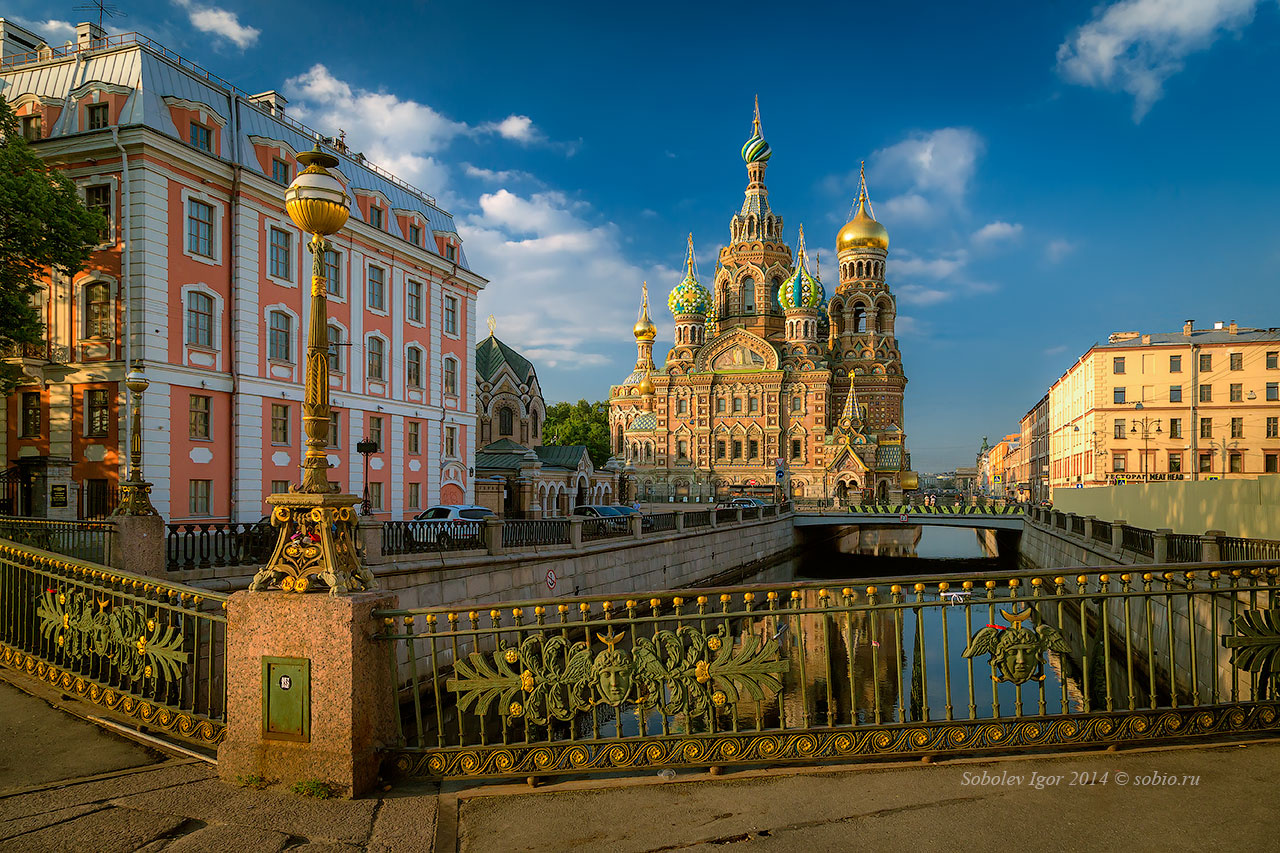 Храм Спаса-на-Крови Храм Спаса-на-Крови Санкт-Петербург утро