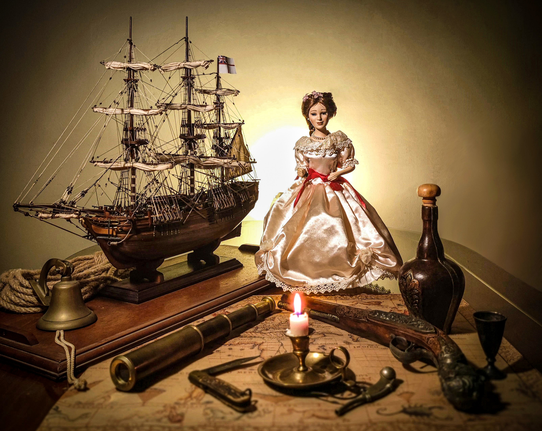 Владычица морей. Англия-1 игрушки артефакты натюрморт сюжетная инсталляция