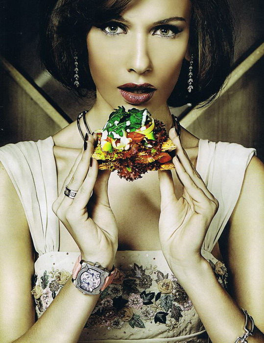 Аппетитная.Из портфолио 2007 года Irina Ly, Ирина Ли, бутерброд, аппетит, украшения