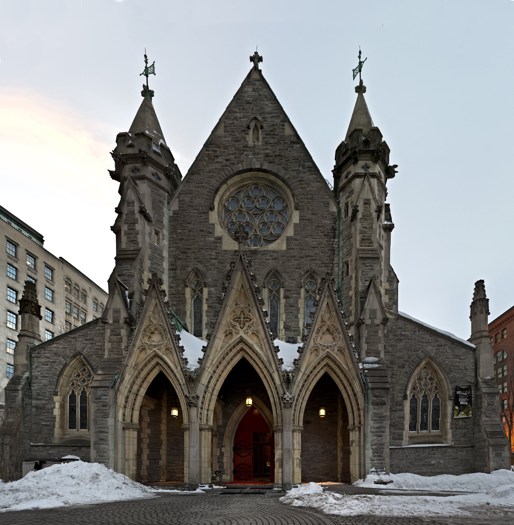 Фасад Christ Church Auto-Takumar 35 mm f 2.3