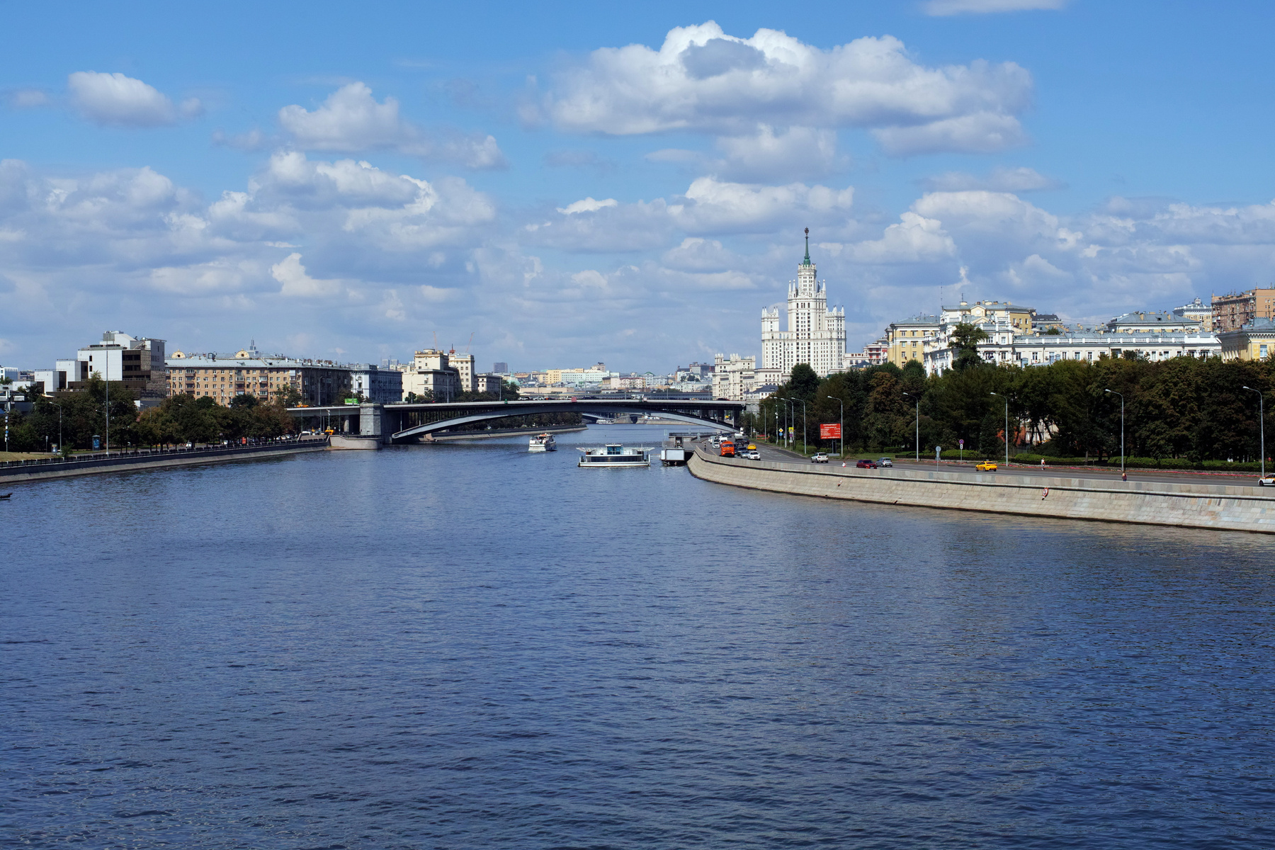 Большой Краснохолмский мост город Москва река мост Большой Краснохолмский