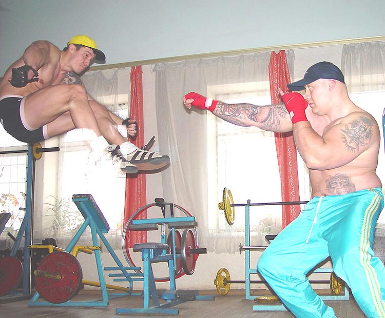 after training бой, драка