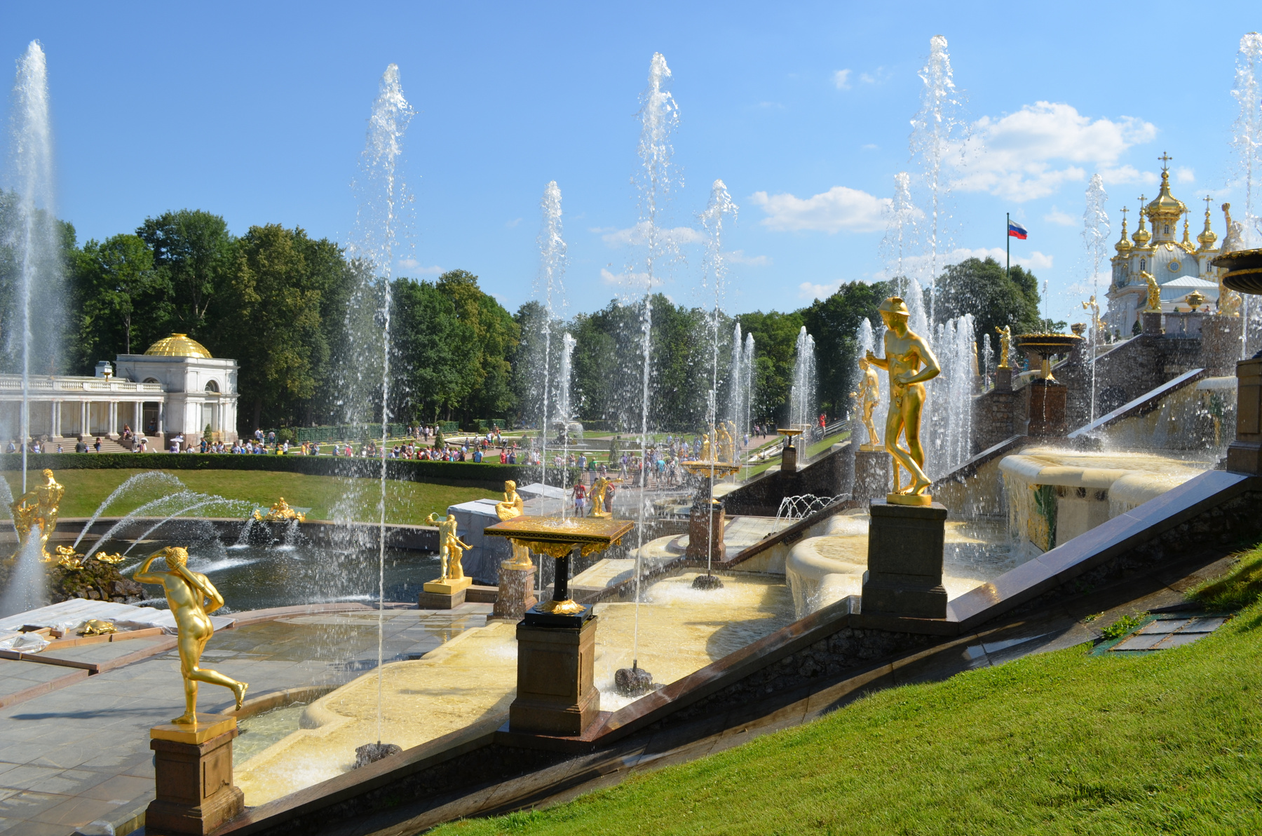 Фонтаны Петергофа. 