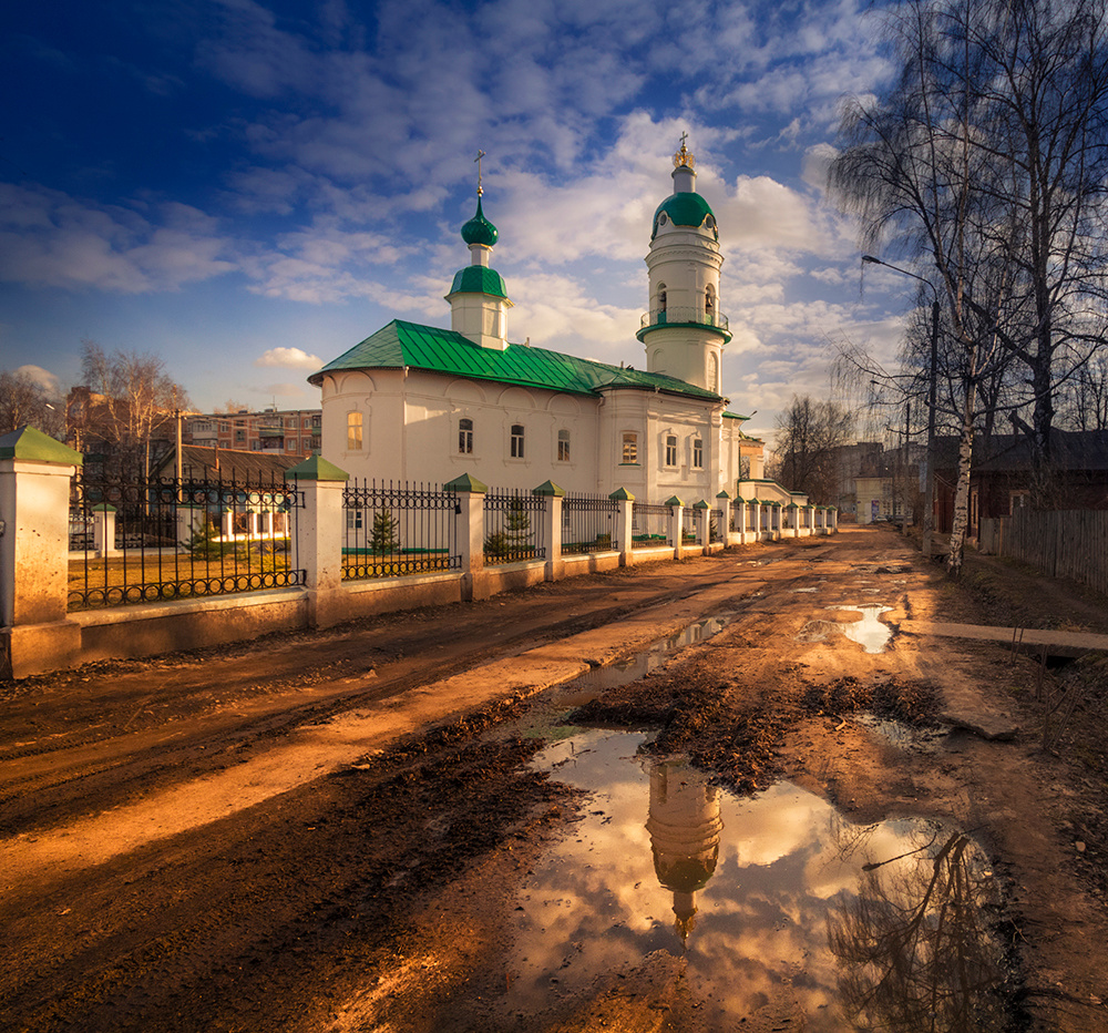 Кострома.Апрель кострома церковь