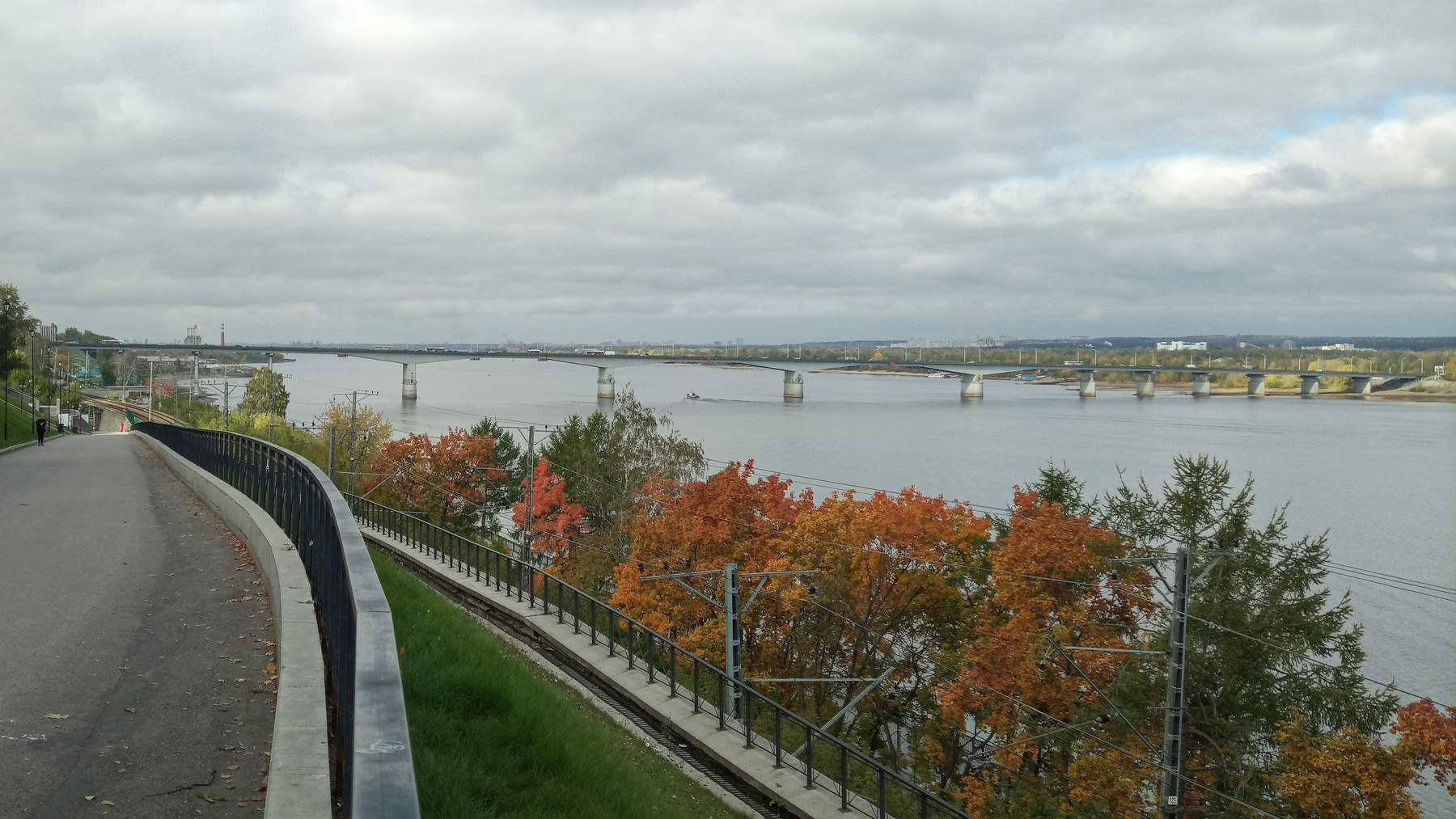 Пермь, мост через Каму 