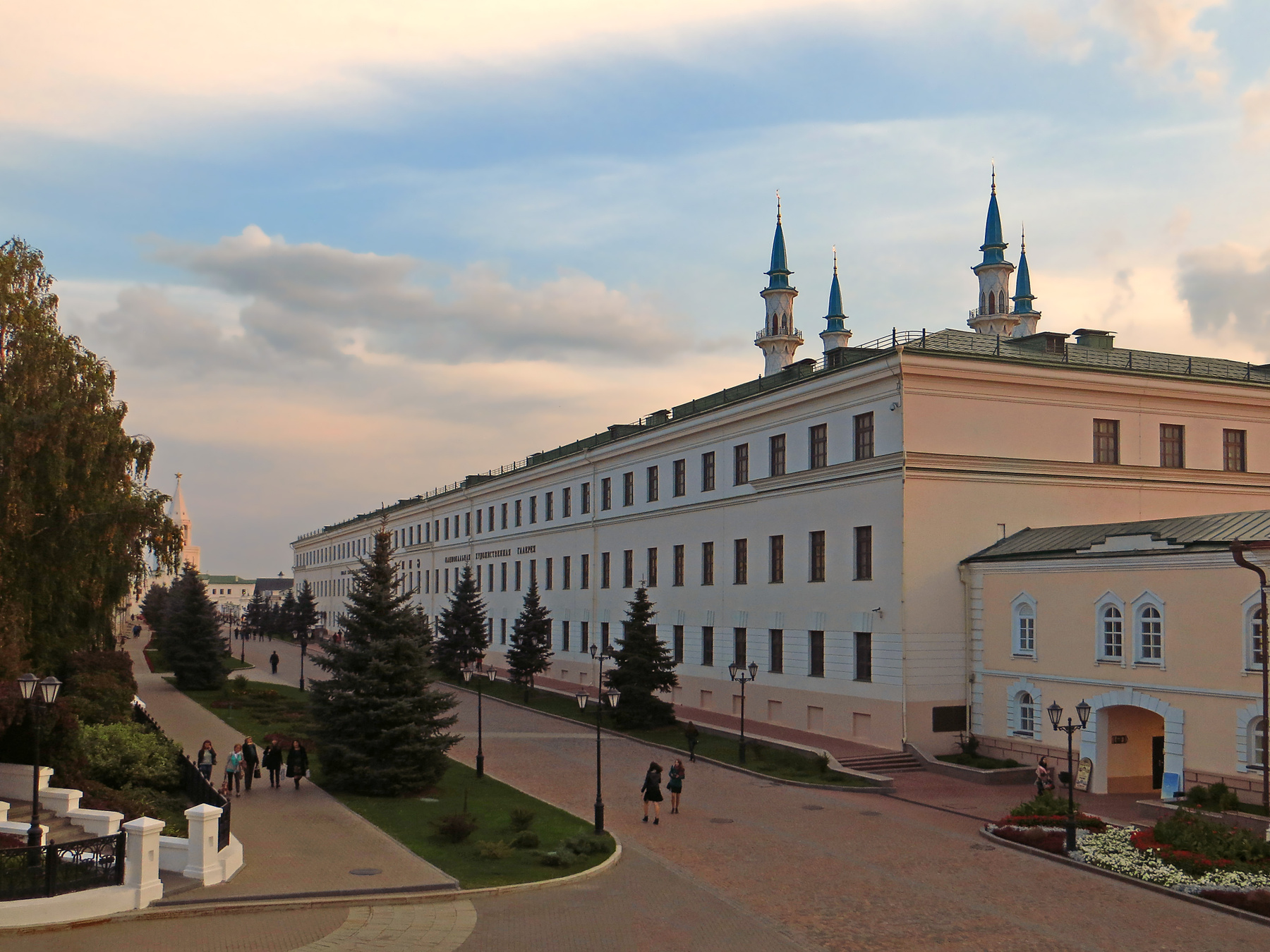 Казань. Кремль. Здание бывшего юнкерского училища Казань кремль юнкерское училище