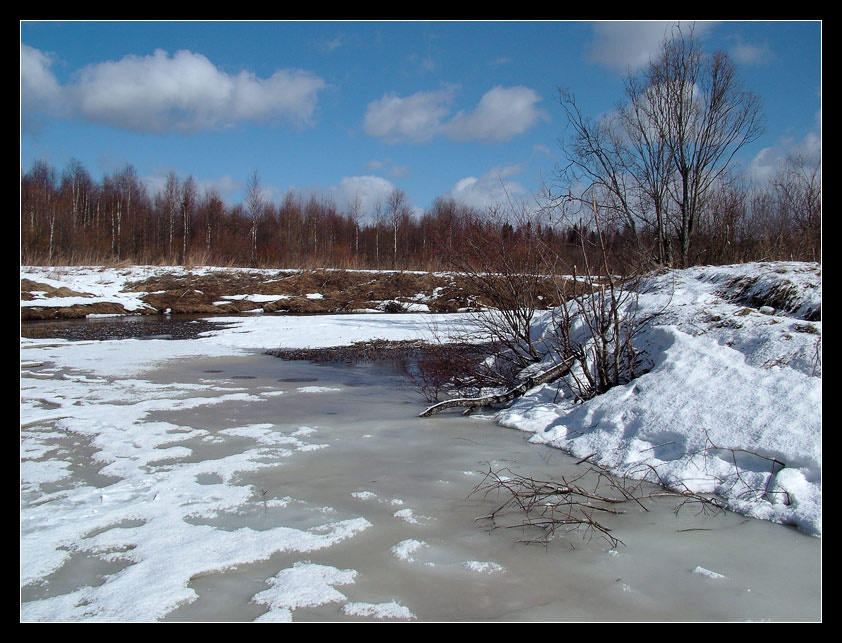 Второй месяц Весны. Весна, лед, Солнце