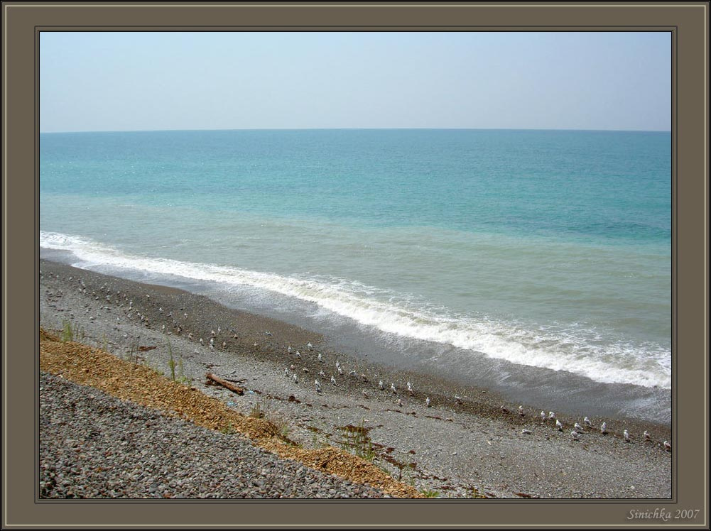 Лазурные просторы море