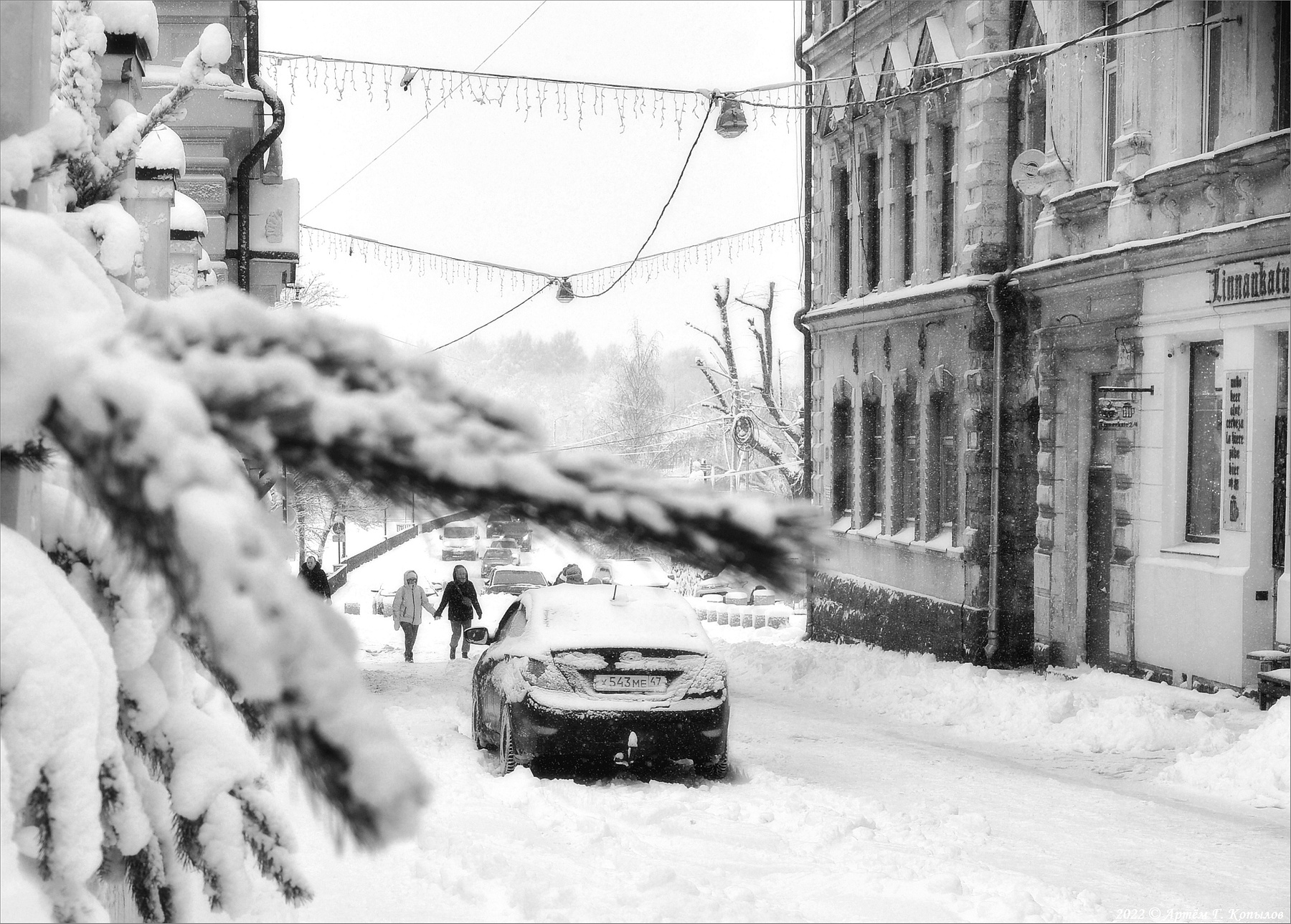 В начале пути Выборг старыйгород крепостная двое