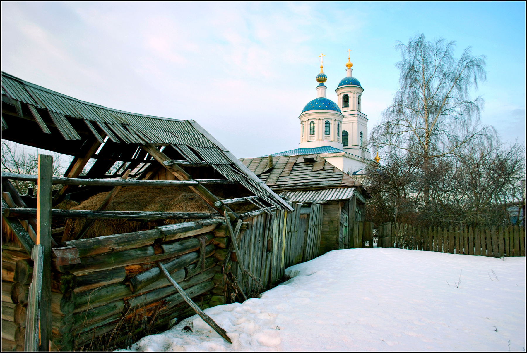 ... Нижегородская область с.Глухово Покровская церковь