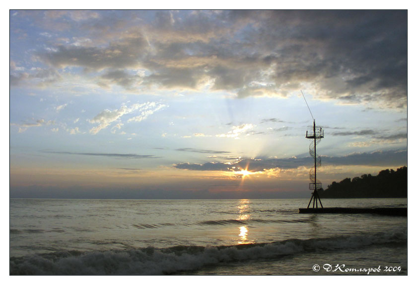 Закат в Сочи Сочи закат море