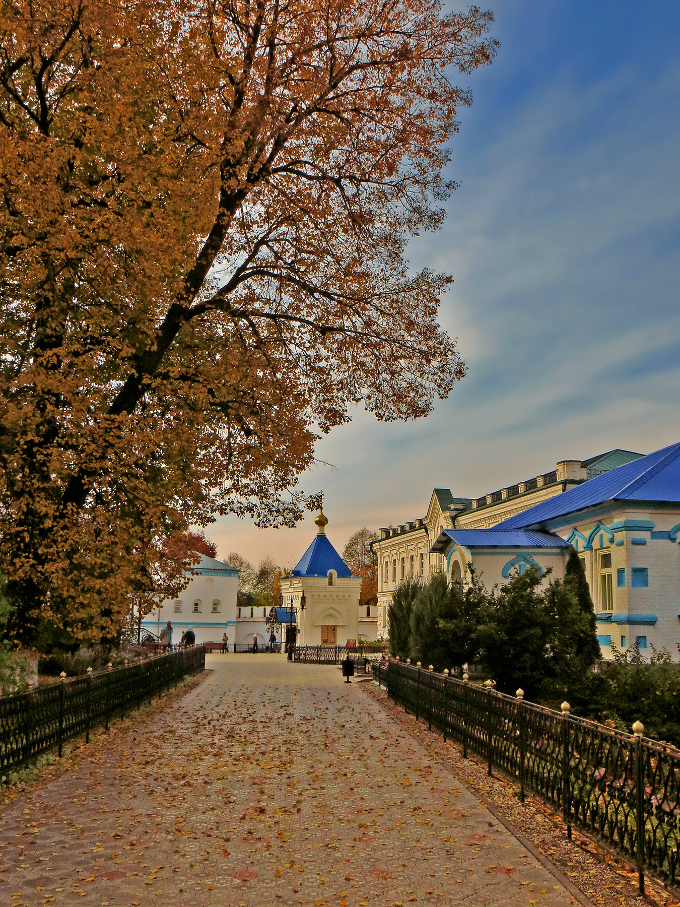 Монастырская осень Раифа Раифский Богородицкий монастырь осень