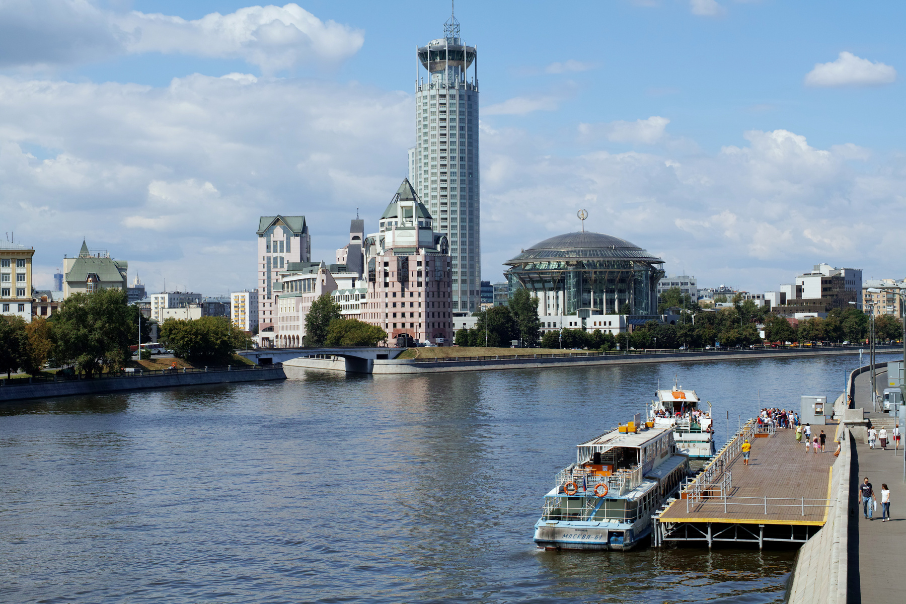 Шлюзовой мост город Москва река канал Водоотводный мост Шлюзовой