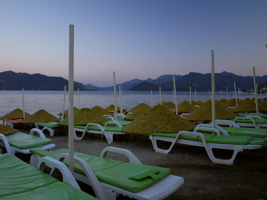 Beach. И никого... море, пляж, вечер, no anybody