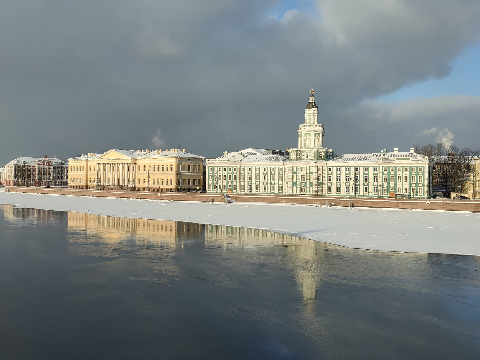под тяжелым свинцовым небом 