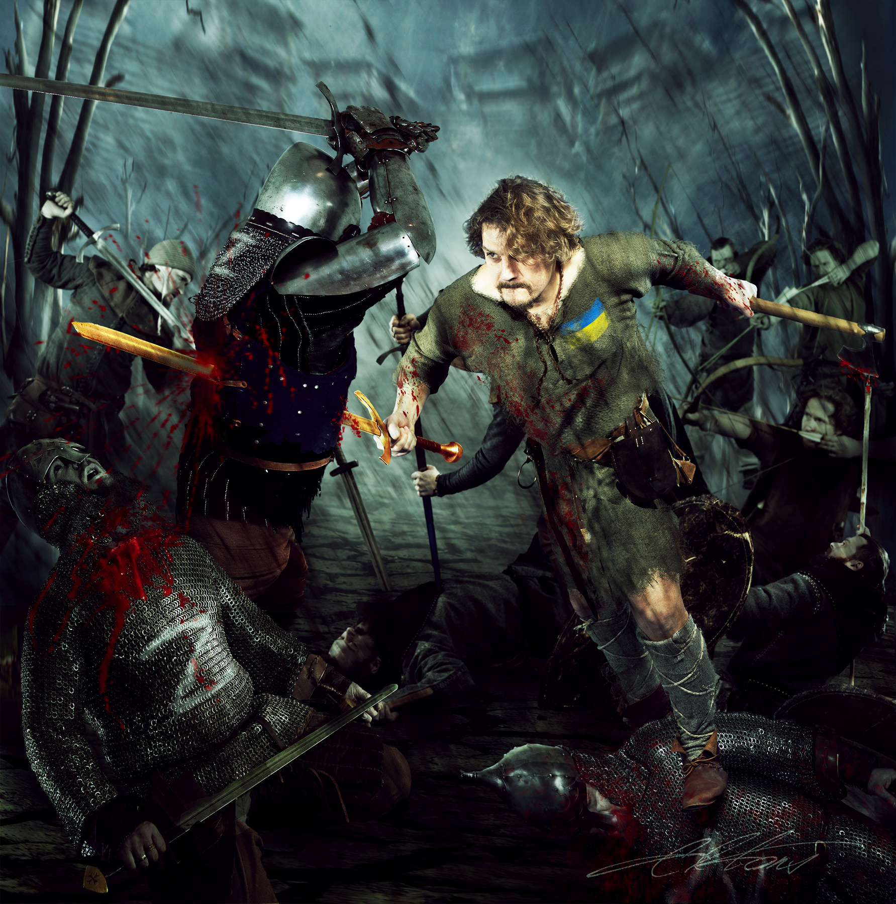 Z III Digital Photo Art Z Eltons Fantasies ukraian heroes