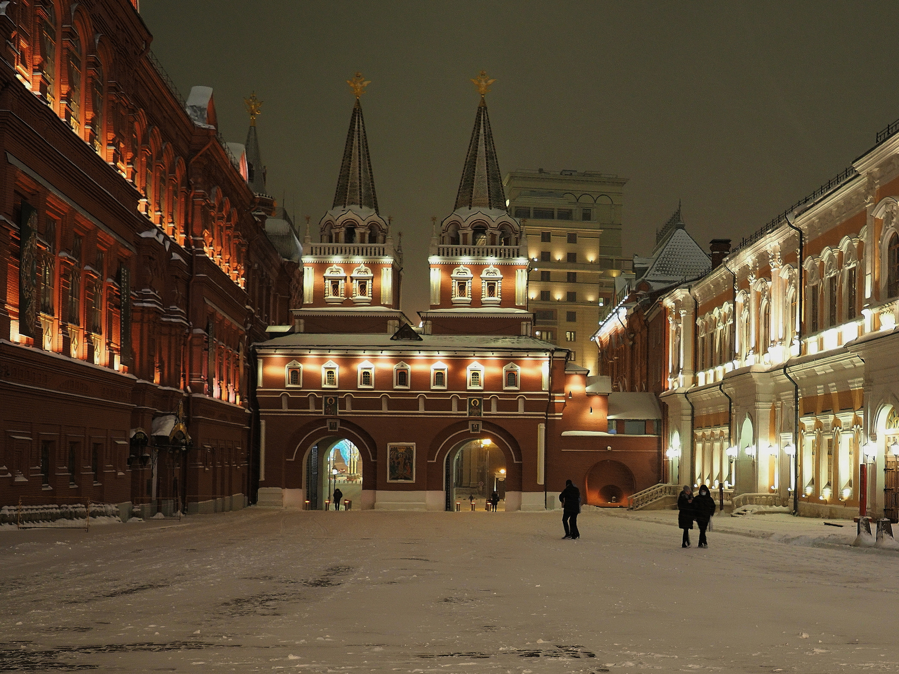 Воскресенские ворота в Москве 
