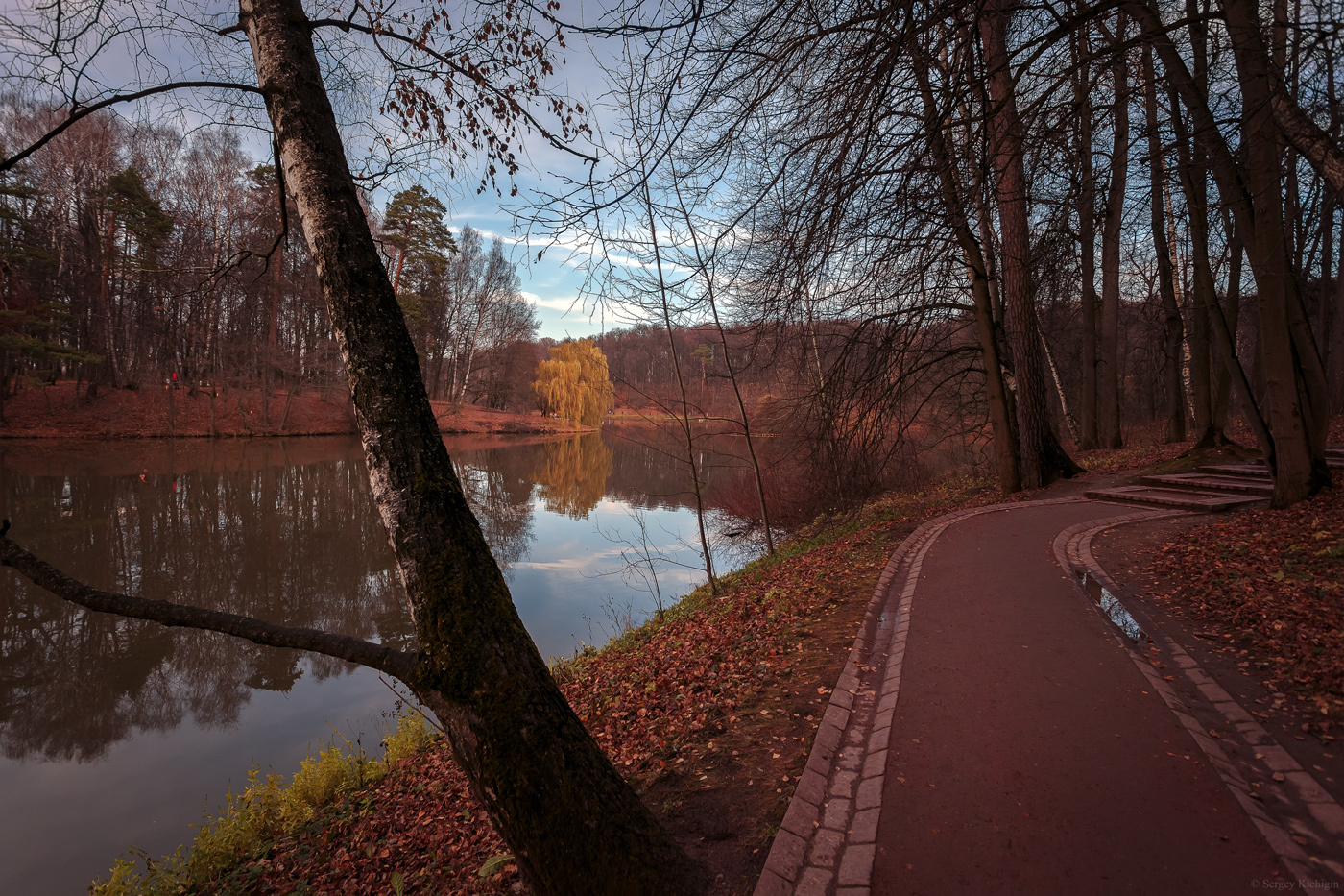 В осеннем парке... парк осень