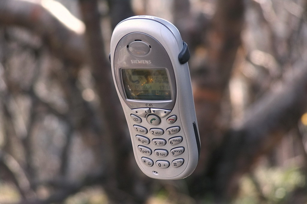 Зависший Siemens телефон siemens