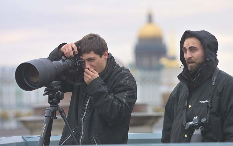 Особенности Питерской фотоохоты фотографы