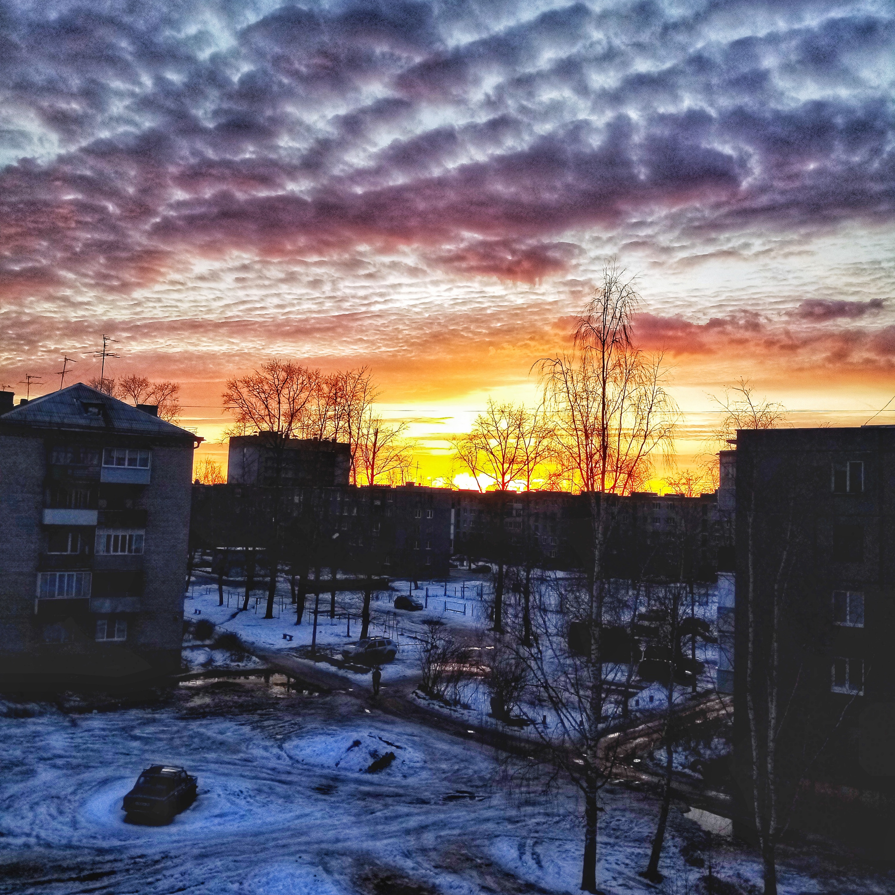 Закат Коряжма Закат Природа Вечер