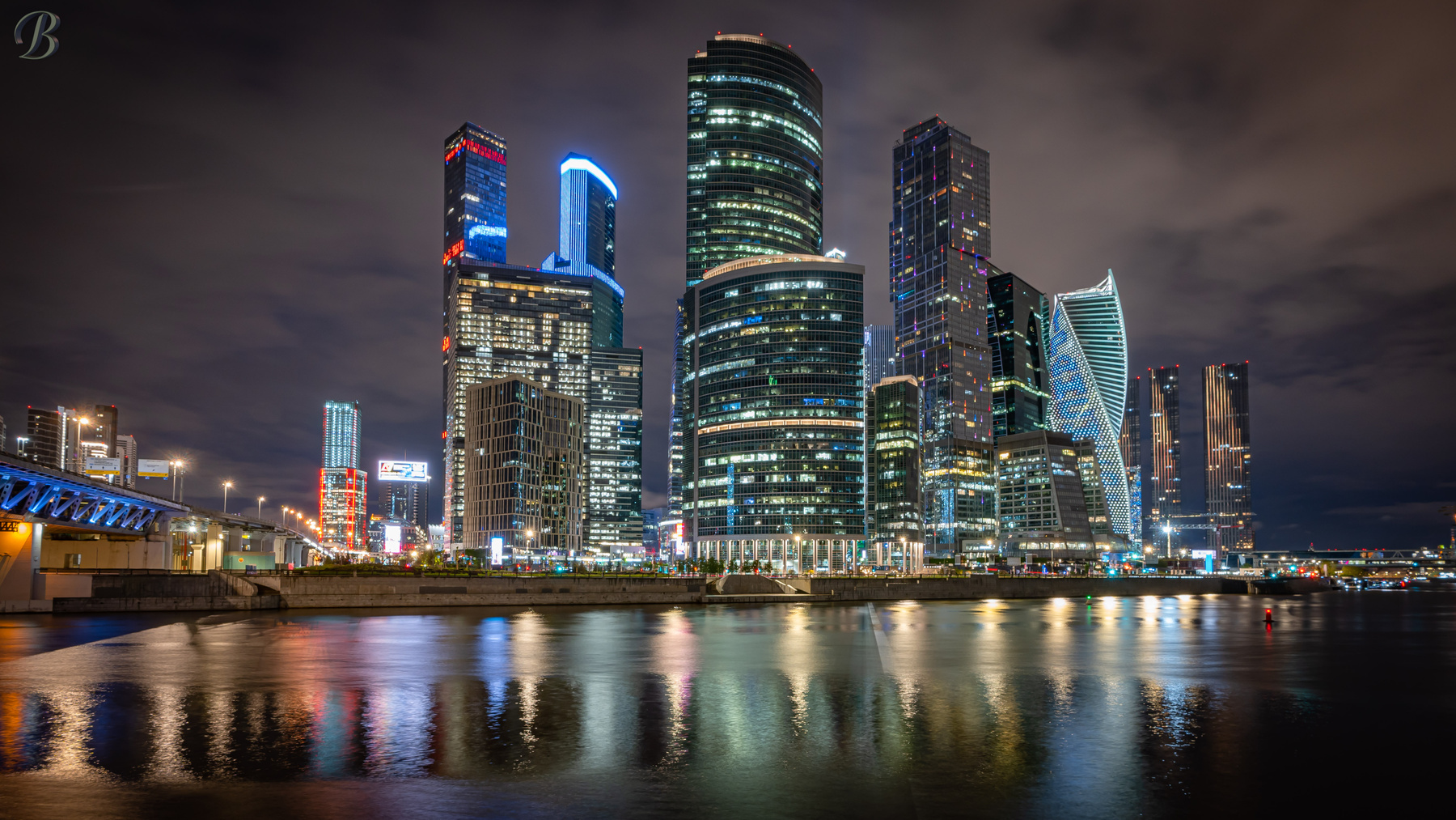 Ночная Москва. 