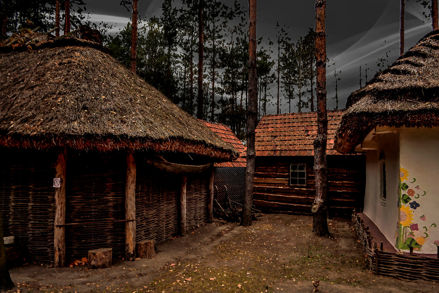 ***Вечер вечер село украина