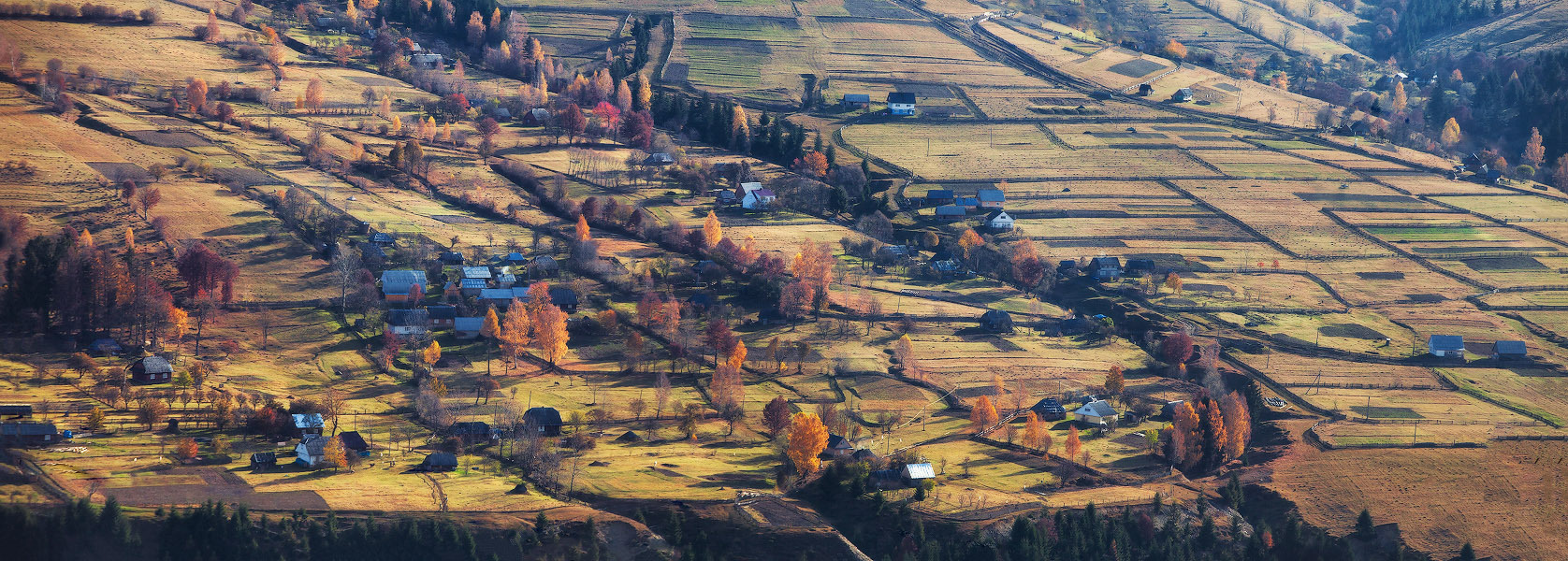 Жизнь на косогорах Карпаты, Ноябрь, Осень