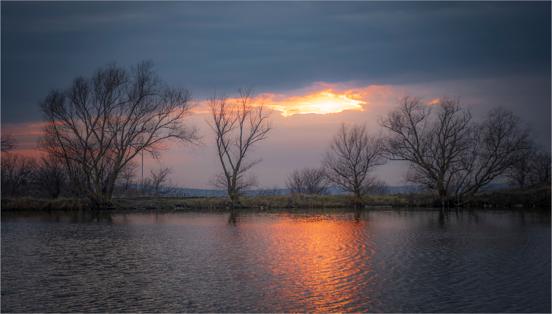 Вечер природа