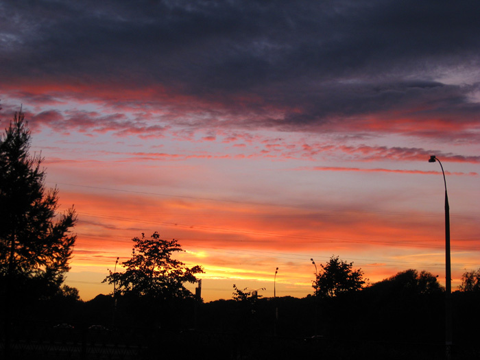 At the sunset sunset