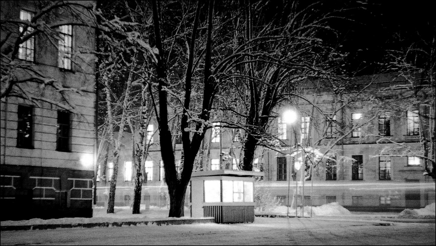 Ноябрь1977г. Томск ночью 1 