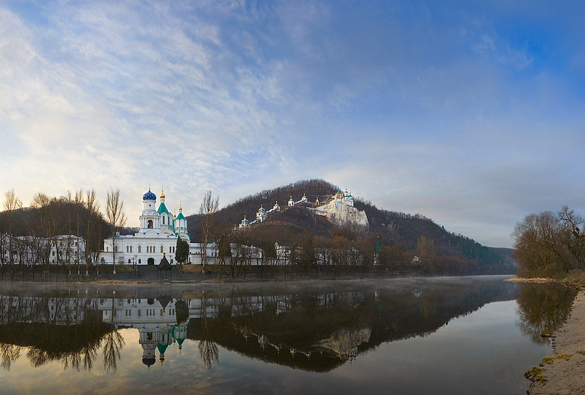 Святогорская Лавра. Рассвет 