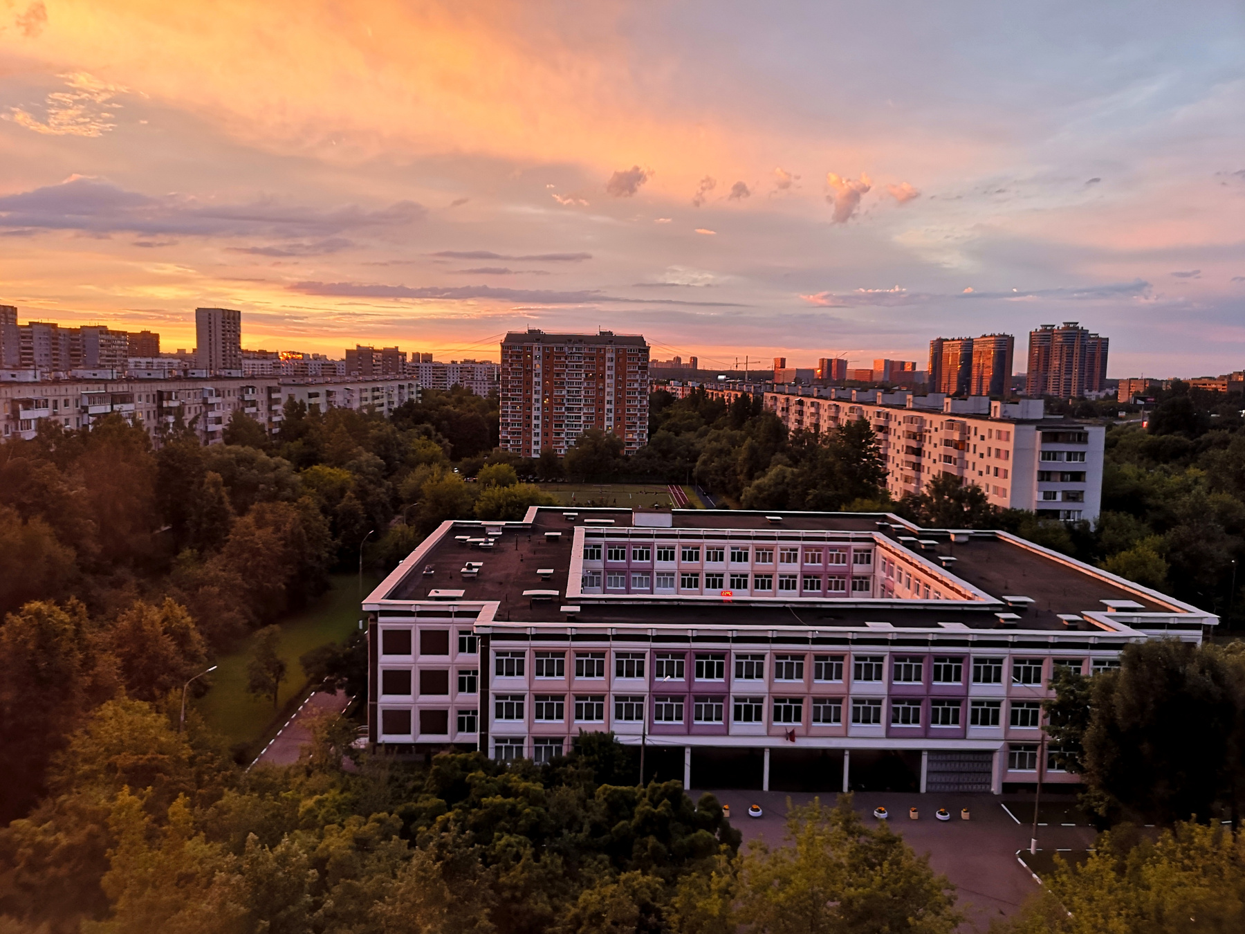 Свет вечерний Моя Москва