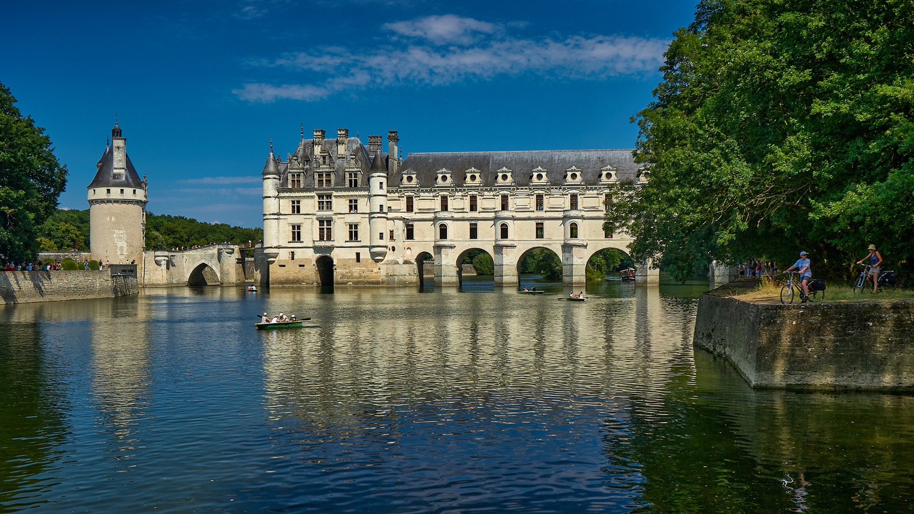 Замки Луары. Замок Шенонсо... Франция Замки Луары Замок Шенонсо Château de Chenonceau