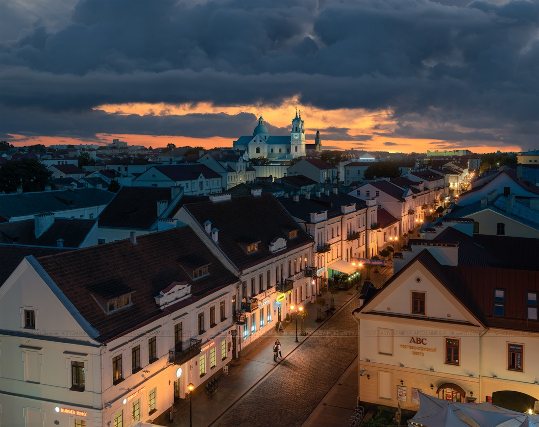 Город Гродно (Беларусь) белоруссия беларусь костел артем мирный гродно grodno belarus cityscape