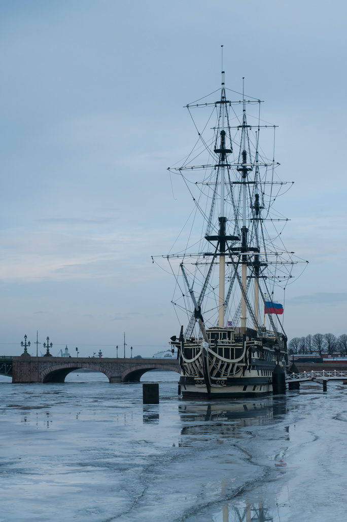 В ледяной воде Petersburg