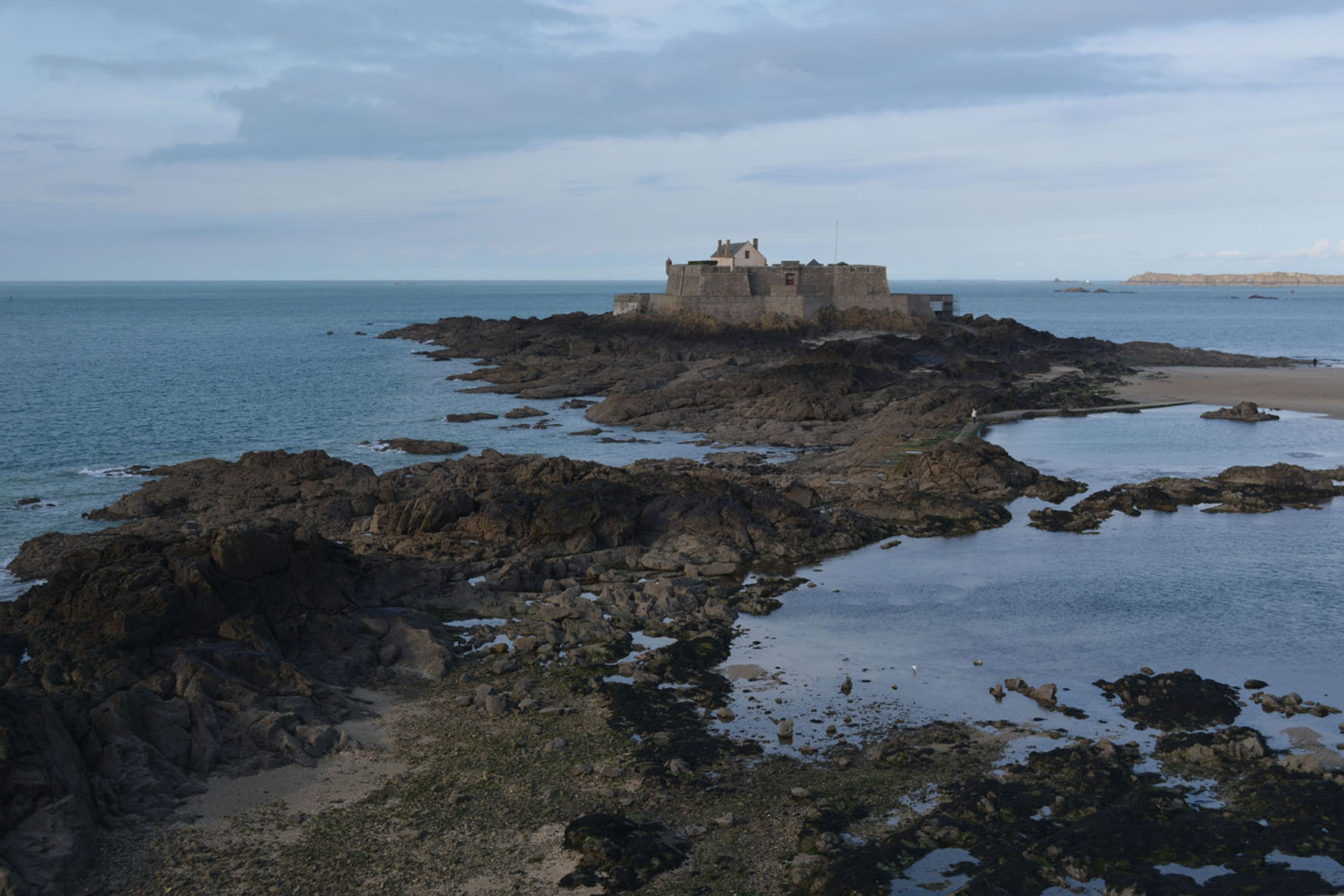 Fort National Fort форт Сен-Мало Бретань