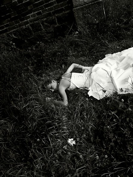 Wherever you're falling down... bride, portrait, fashion