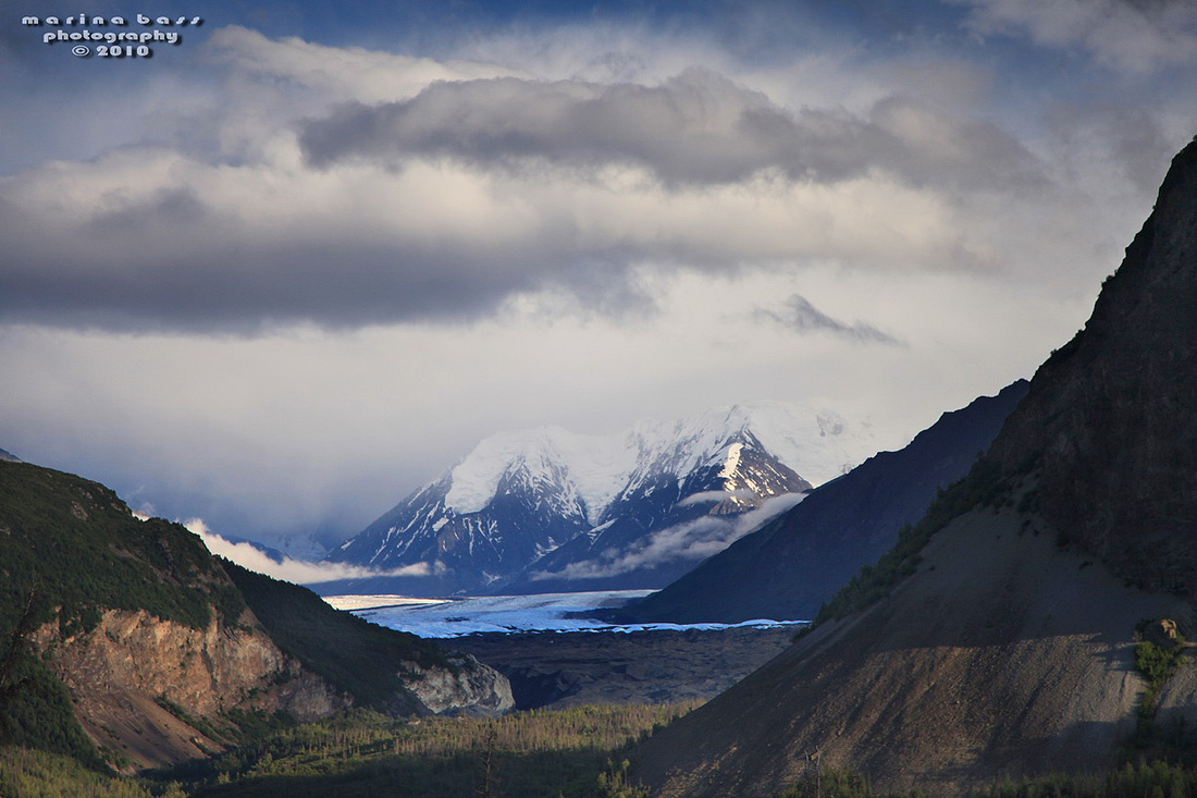 *** Curving Glacier *** 