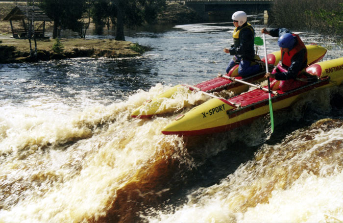 Крутые виражи катамаран,экстрим,порог,карелия,x-sport,водопад