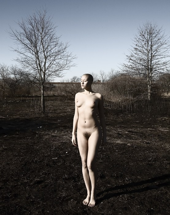 New Eve in the Old Garden III Ню nude