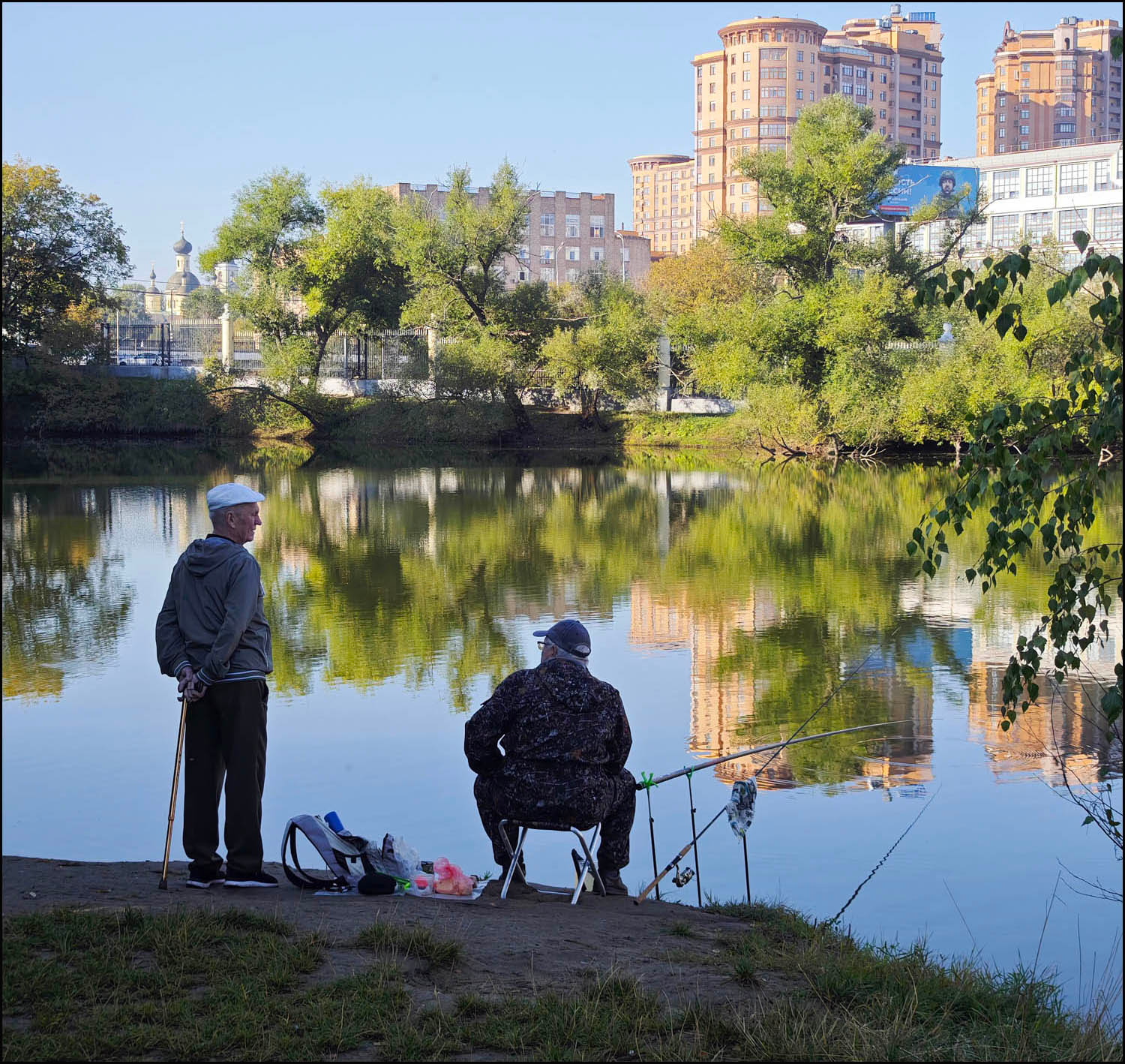 рыбалка в Лефортово 