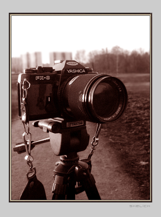 Аппаратура для фотографа. yashika fx3