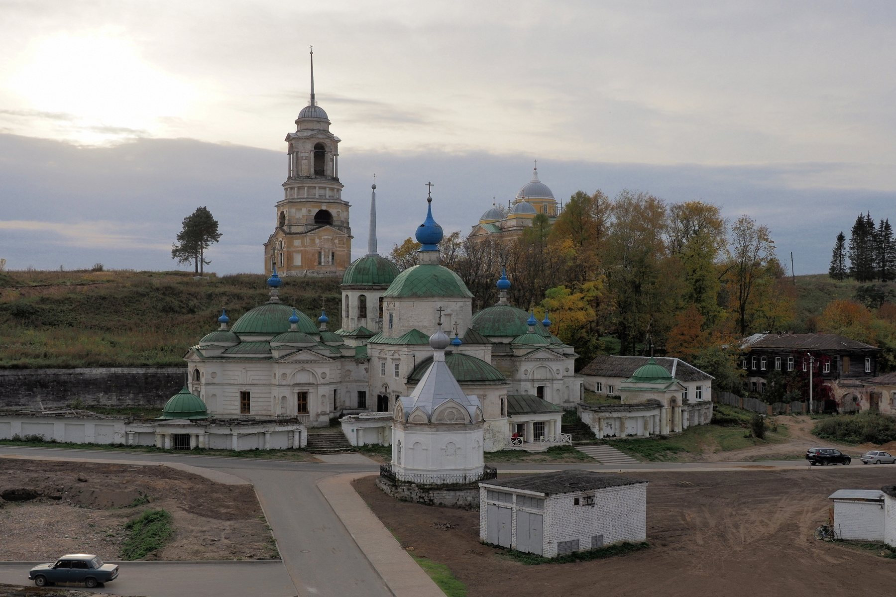 На закате в Старице. 