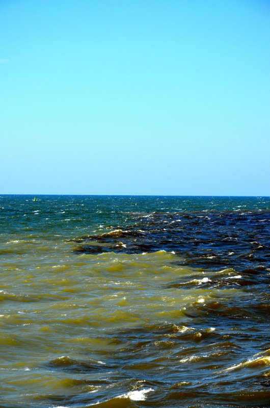 Three colors of the sea море