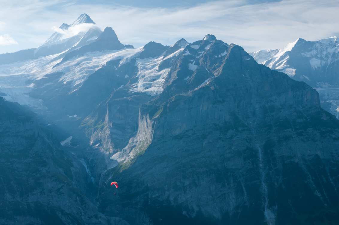 Brief moments of soaring inspiration Switzerland Grindelwald